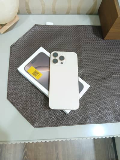 IPHONE 16 PRO MAX PTA APPROVED 256 GB 100% BATTERY HEALTH