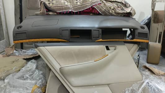 Dashboard, Door cards of Corolla X for toyota 2004 to 2007 model