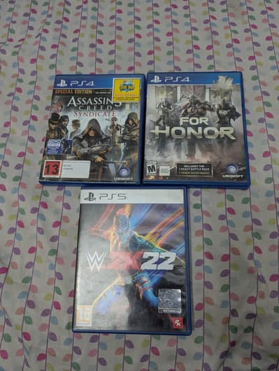 PS4 and PS5 games