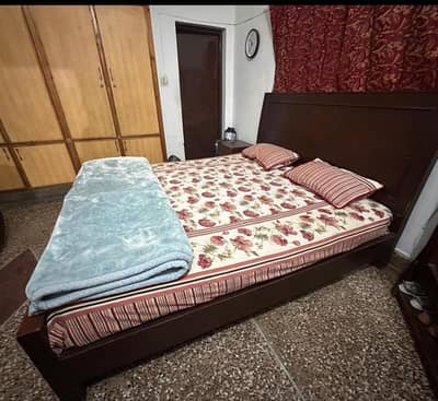 King Size Bed with Side tables