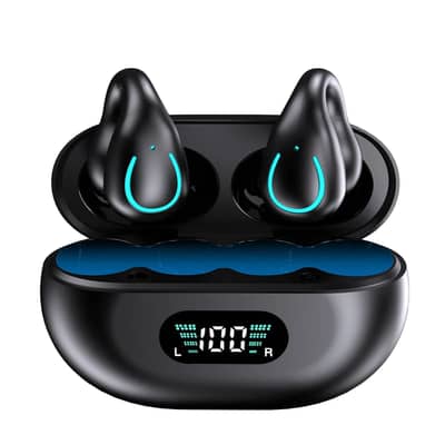 Sports Ear Clip Bluetooth Earbuds - Long Endurance Wireless Headset