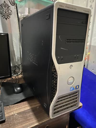 Dell Zeon T3500 Complete Pc with accessories for Sale