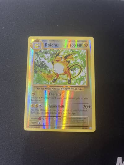 Original & authentic: Raichu [Reverse Holo] #36 Pokemon Evolutions