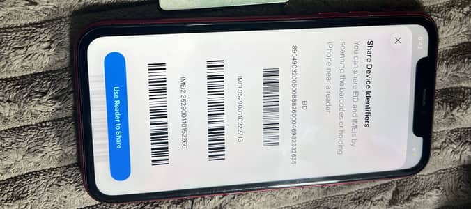 iPhone 11 pta approved 64 gb 100 %health neat phone