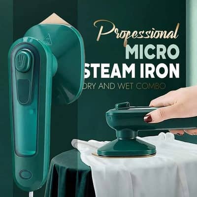 Steam Iron & Handheld Garment Steamer