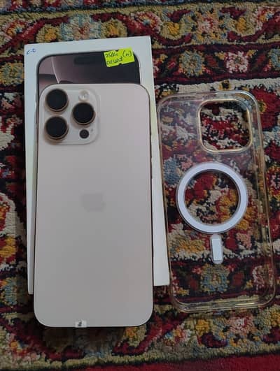 IPHONE 16 pro max LLA desert titanium 256GB