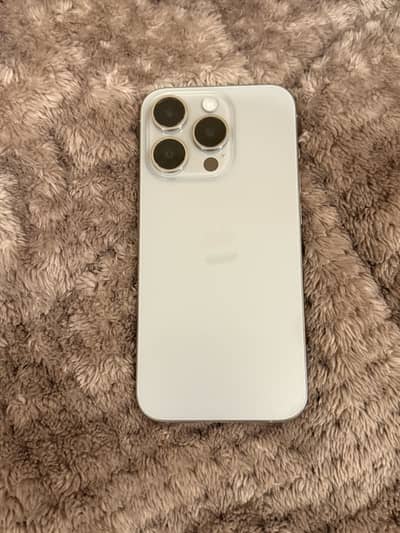 IPHONE 15 pro natural titanium physical 128GB