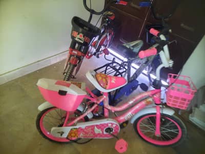 Good condition boy cycle  and gril cycle