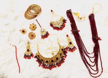Bridal jewellery set (Branded)