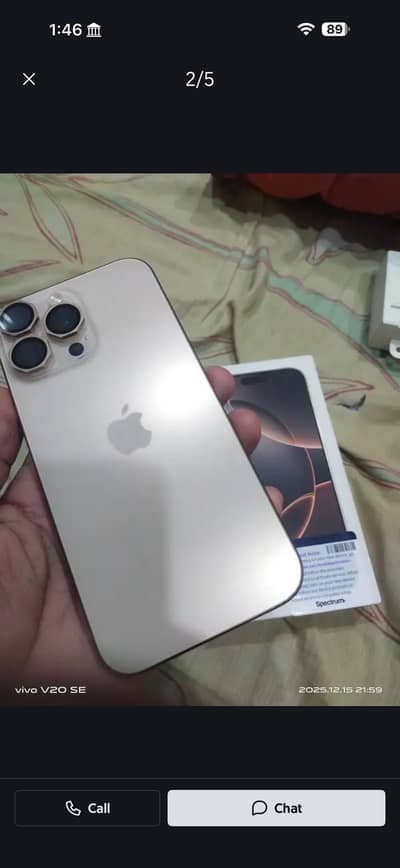 iPhone 16 pro max 256