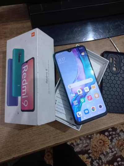 Redmi 9 3/32 Duel sim android 12 (Pta approved)