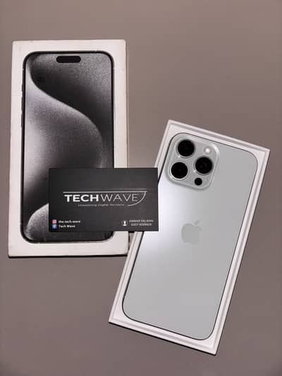 iPhone 15 Pro Max 256gb White Non PTA Factory