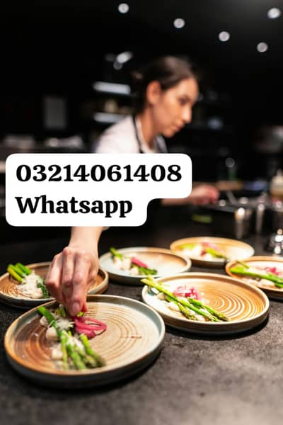 COOKING K LIYA FEMALE KI ZARORAT HE URGENT