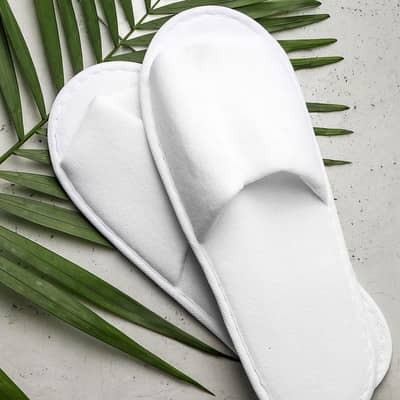 Hotel Slippers Disposable Slippers Terry Non Woven Fleece 3m 5m sole