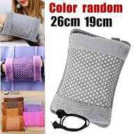 Electric Hot Water Bottle Heat Pad For Pain Relief - Multicolour