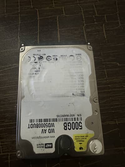 500 GB HDD WD hard disk