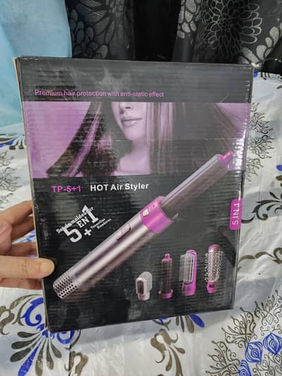 Hair dryer, Curler /Five In One Hair Accessories.