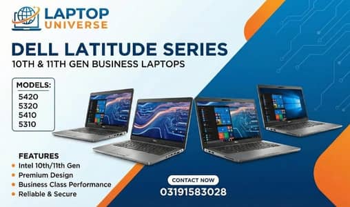 Dell 10th/11th Gen Laptops At Cheapest Rates