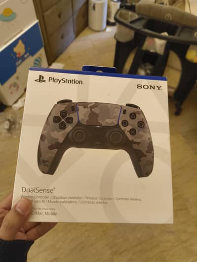 PS5 Controller, BRAND NEW Grey Camouflaged Color