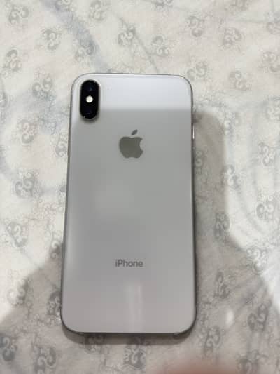 Iphone X PTA approved 64 GB with BOX and cable