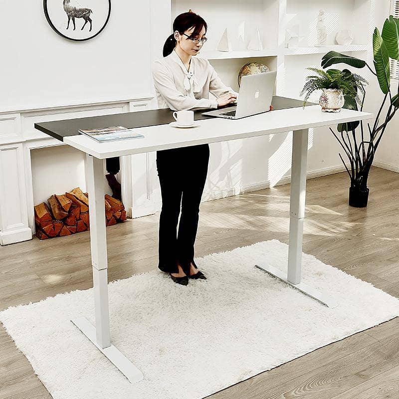 standing desk, electric adjustable table, height adjustable table, 2