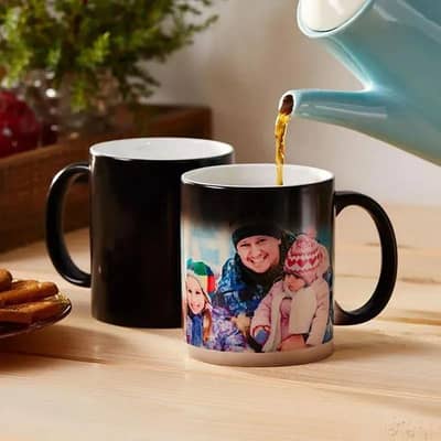 Sublimation Custamize China Magic Mugs White Mugs are Available