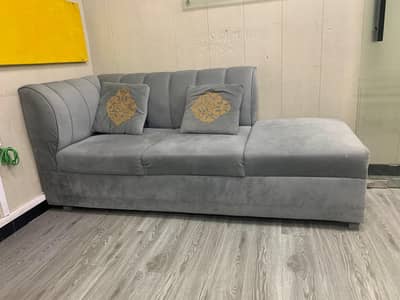 velvet cover sofa