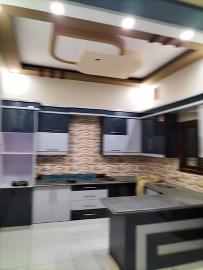 400 sq yards beutyfull new portion for rent in kaneez Fatima society