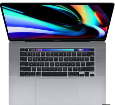 MacBook Pro 16GB DDR4 •Ram , 512 SSD , 4Gb GPU Card , 16inchdisplay