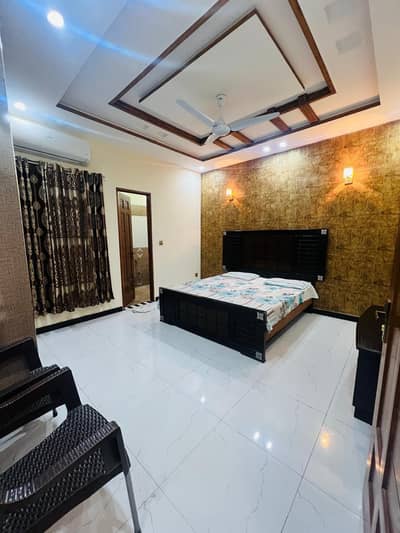 furnished ground floor portion for rent in johar town