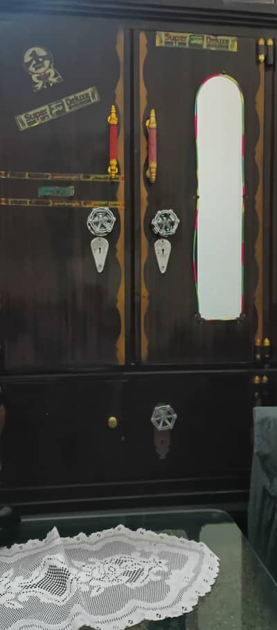 3 Door Cupboard iron. .