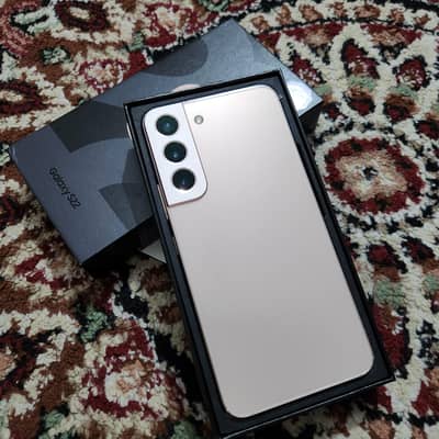 Galaxy S22 Gold 256Gb Official PTA Approved Dual Physical Sim with Box