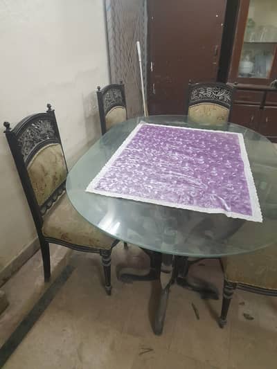 Dining table & Sofa set
