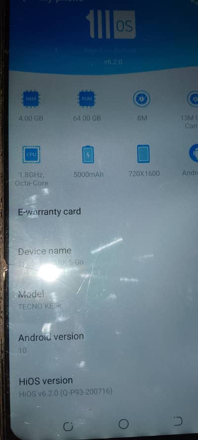 tacno spark6 Go 4/64gb