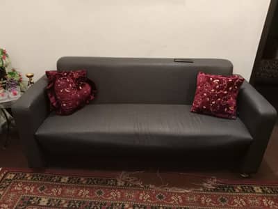 5 Seater Imported Sofa Set ( Dubai ] | Colour Dark Grey |