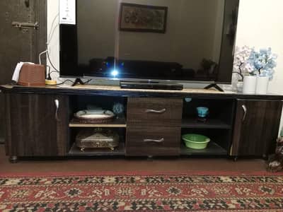 TV Console | Color Brown | Condition 10/7.5