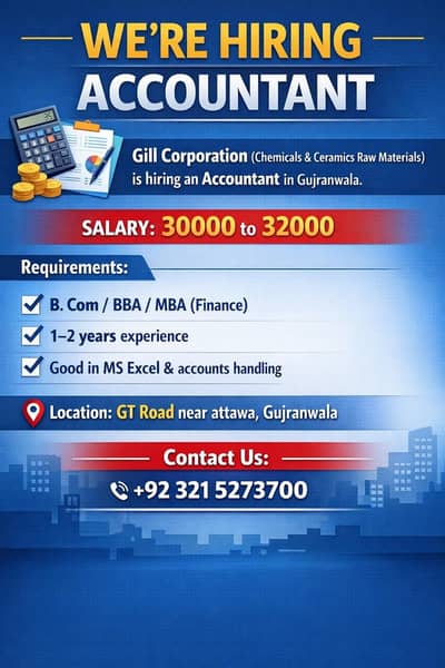 Need for an Accountant