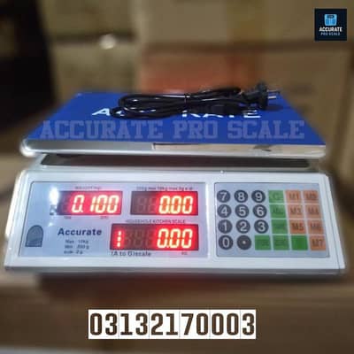 Digital Weight Scale Available