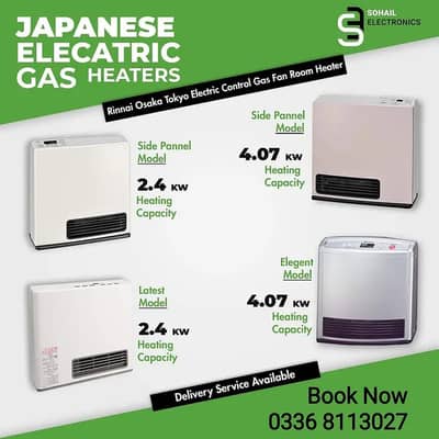 Gas Heater | Rinnai Gas heater | Japanese Gas Blower Heater