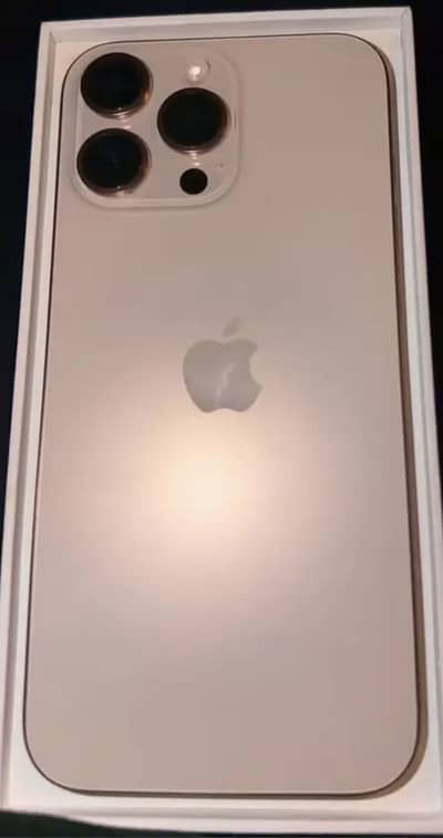 Iphone 16 pro max Desert titanium
