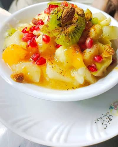 cream chat/fruit chat