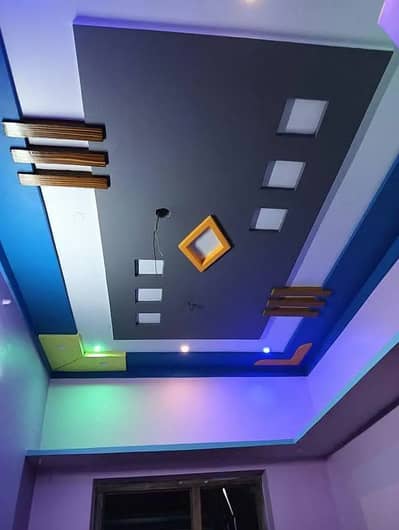 Celling Wallpaper sheet vinyl & wood flooring ceiling media wall pane