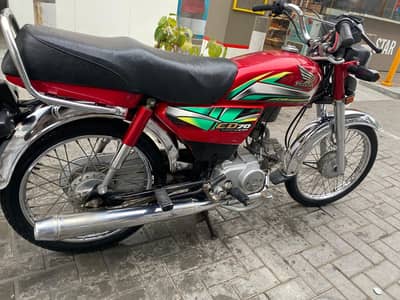 Honda CD 70 Model 2022 | Bike KMs Driven 23,000 CONTACT 0328 - 7340024
