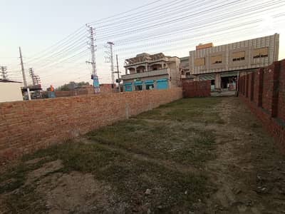 6.5 Marla Comercial Plot Available for sale Opposite Pak Fan University Road , City Gujrat