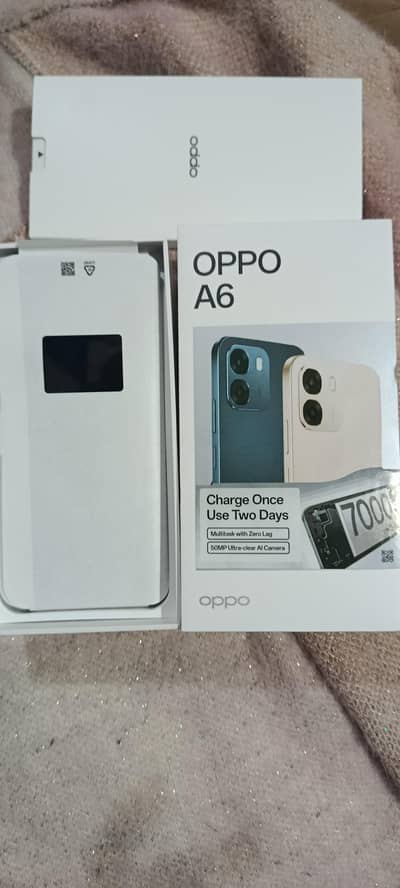 Oppo A6  8/256   brand new