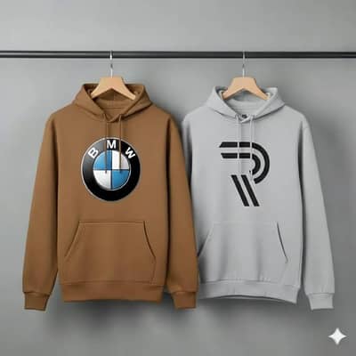Pack Of 2 Printed Hoodies For Man, WhatsApp 03145156658