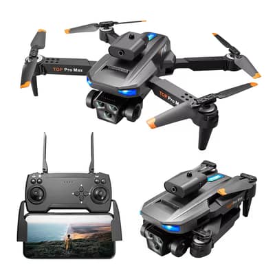 P10 Pro Max Drone 8k Three Cameras Obstacle Avoidance Wifi FPV Optica