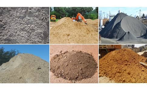 Building material/Structural Steel River Sand Crush Sand Bajri / Grav
