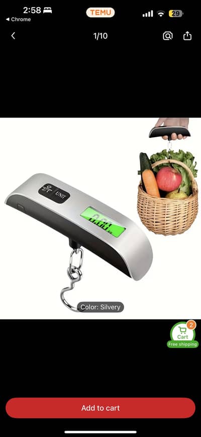 Weight digital scale