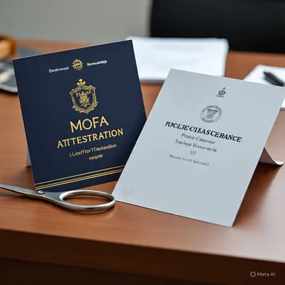 Mofa and Police Verification Certificate